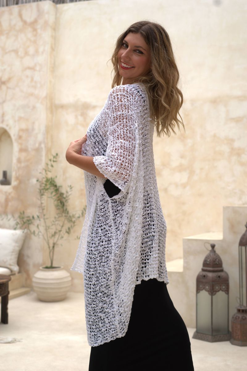 Kimono Blanco Bubell