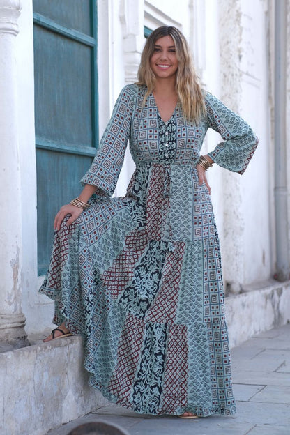 Vestido Porto Celeste