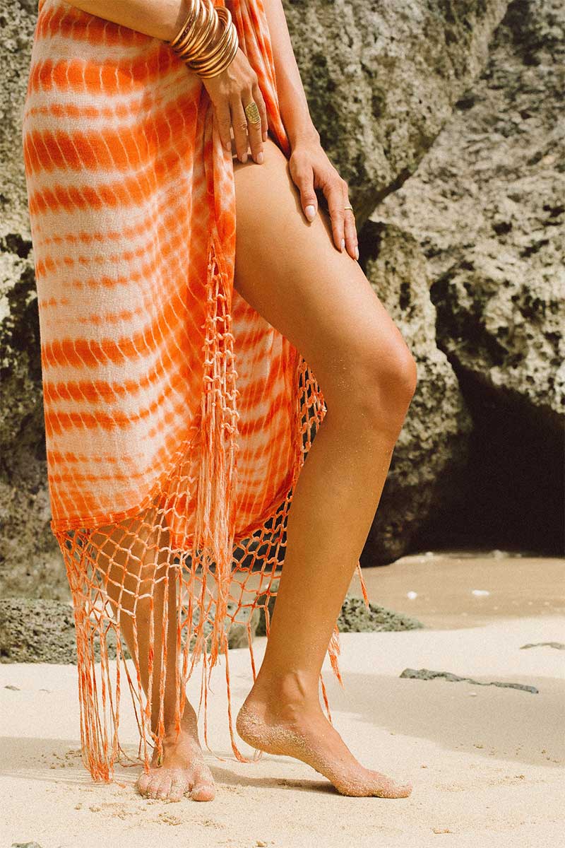 Pareo Multifunción Naranja