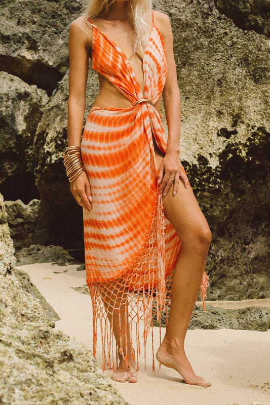 Pareo Multifunción Naranja