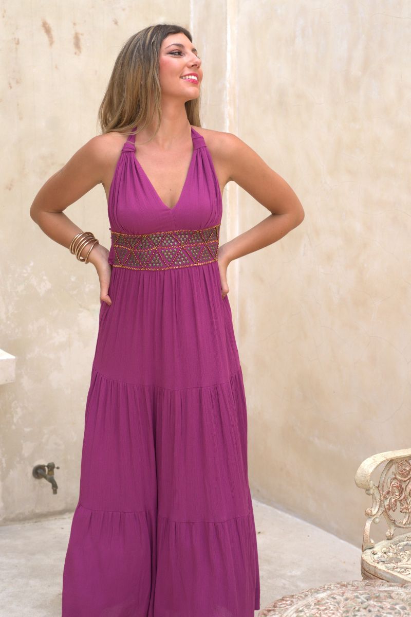 Vestido Frambuesa Egipto