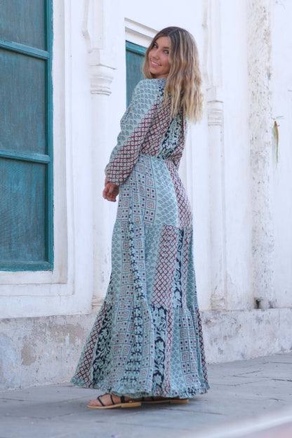 Vestido Porto Celeste