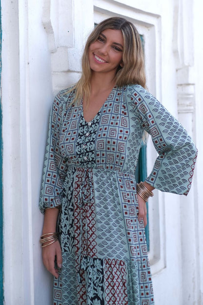 Vestido Porto Celeste