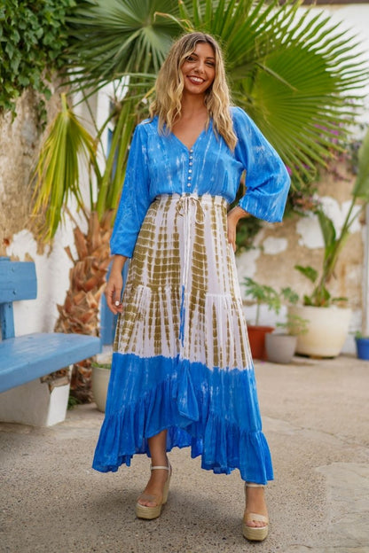 Vestido Abancay Azul