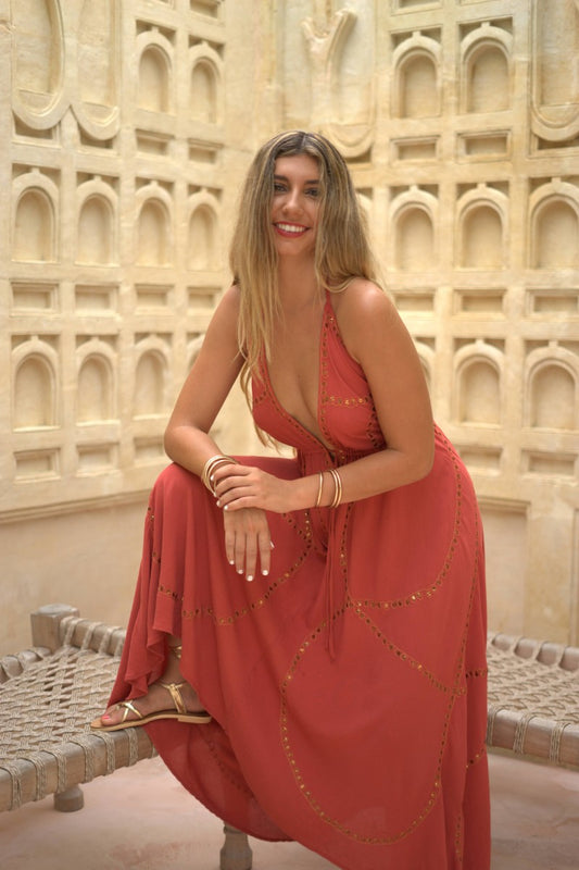 Vestido Atenas Caldera Largo