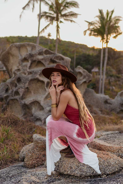 Vestido Zigma Burdeos