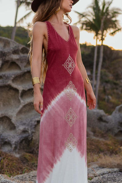 Vestido Zigma Burdeos