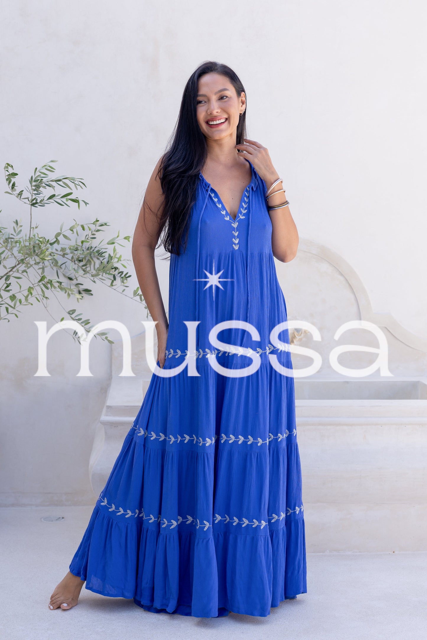 Vestido Laura azul