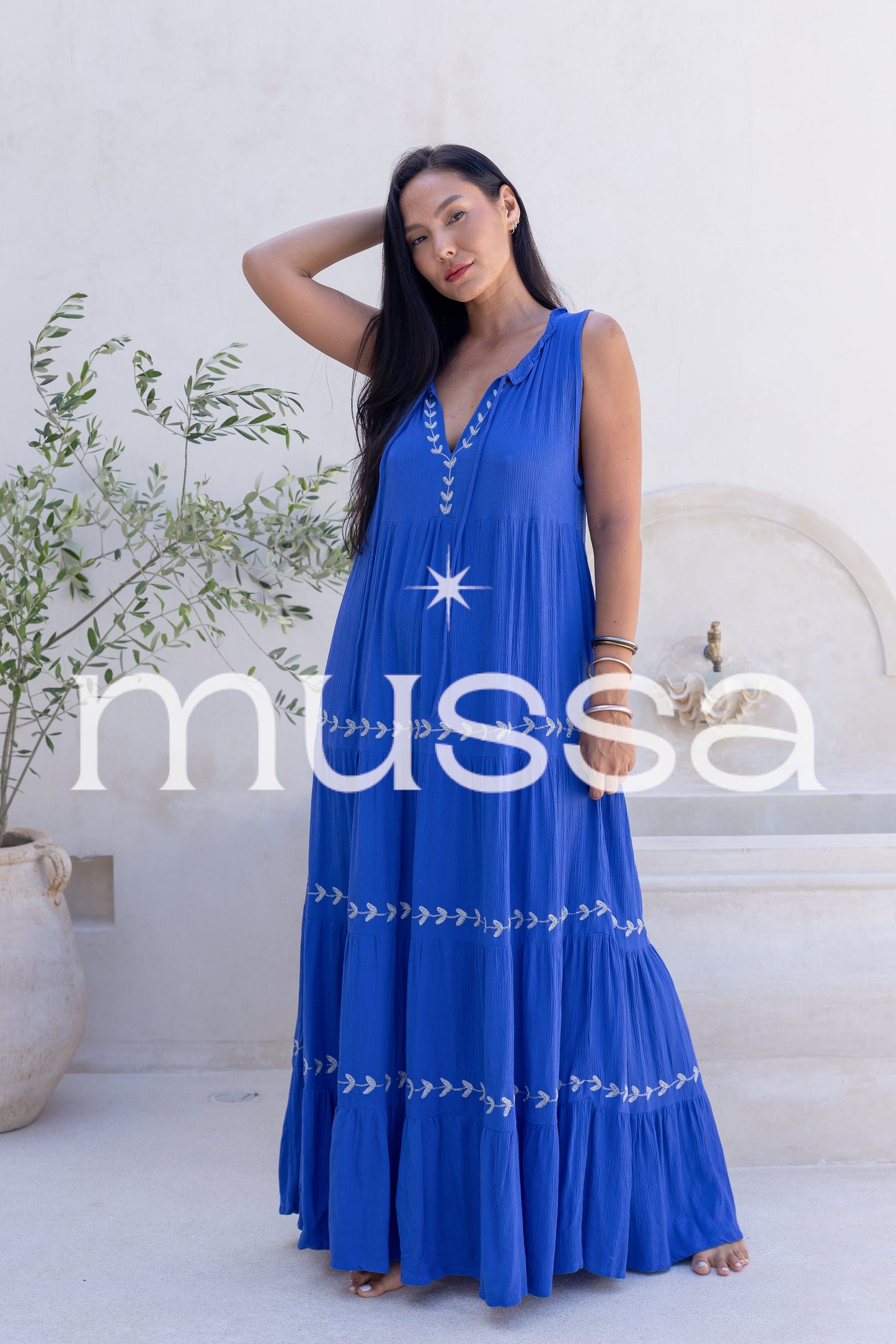 Vestido Laura azul
