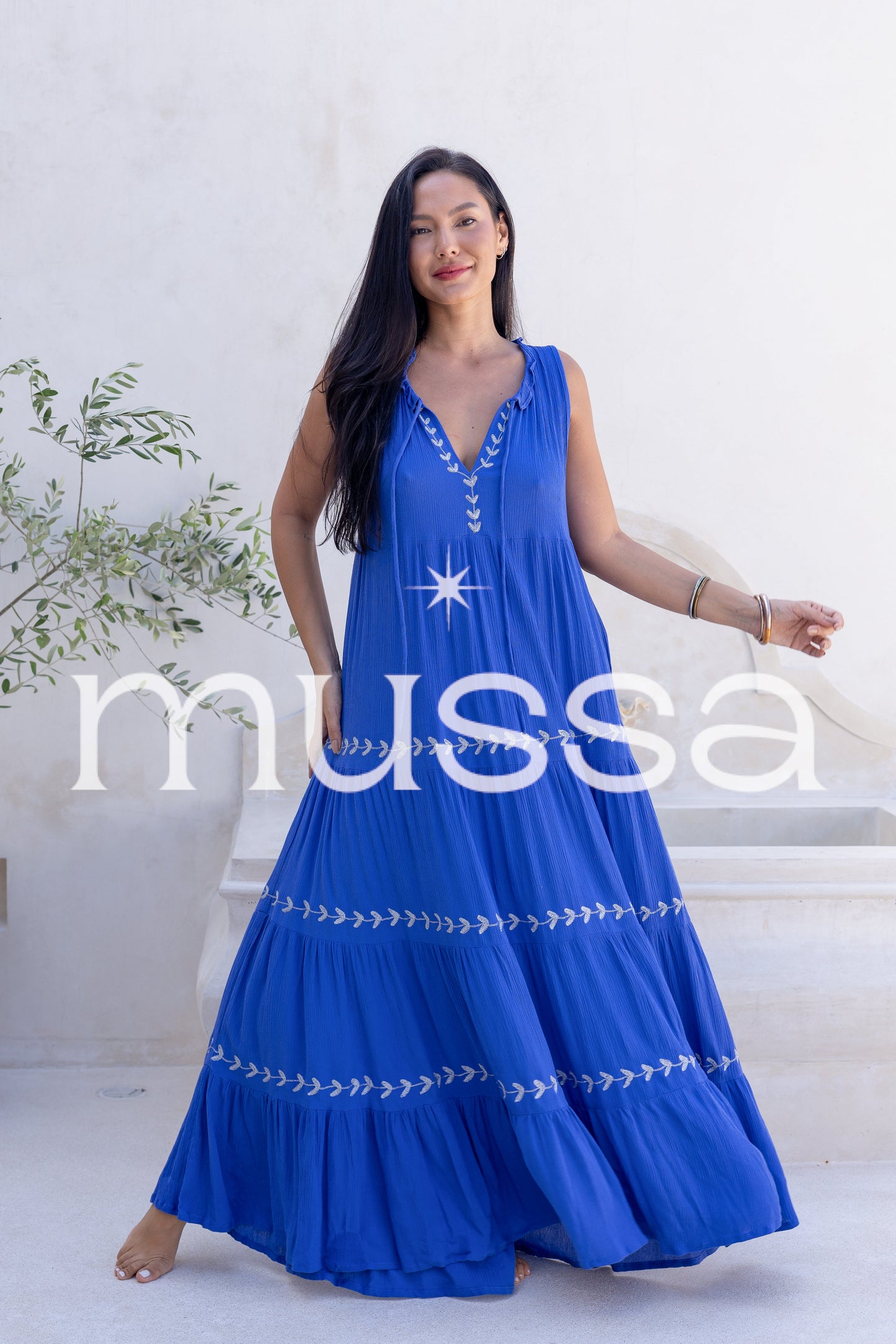 Vestido Laura azul