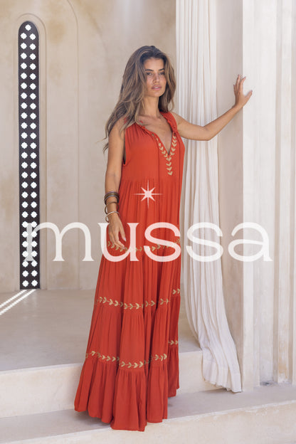 Vestido Laura caldera