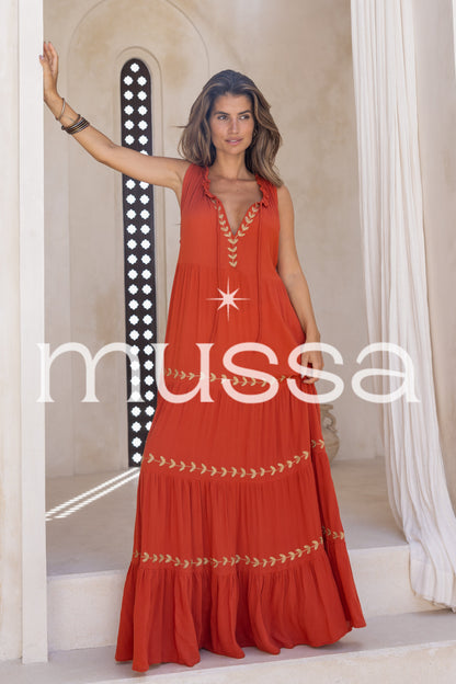 Vestido Laura caldera