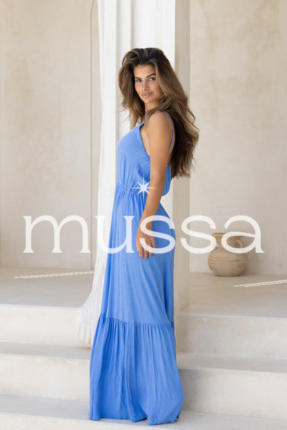 Vestido pietra celeste