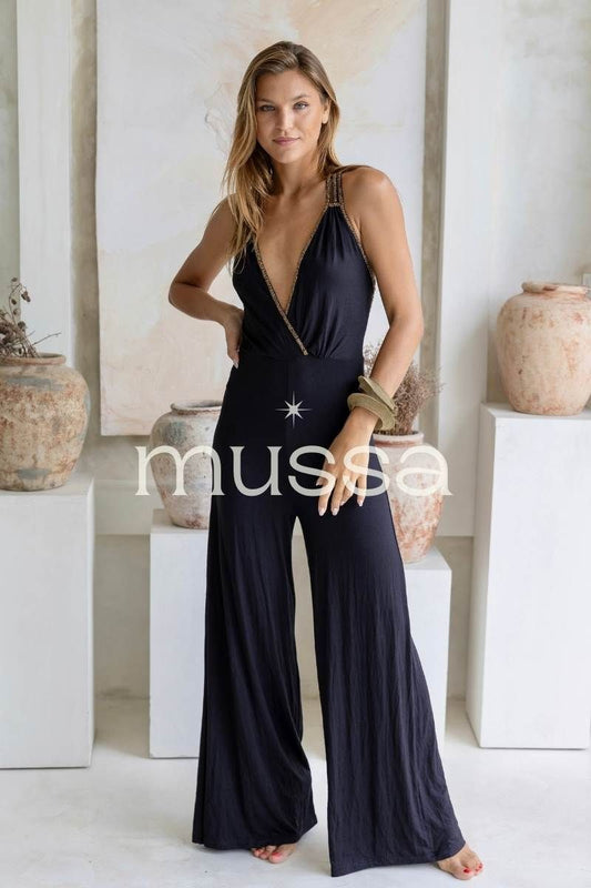 Mono Giselle Negro/Oro