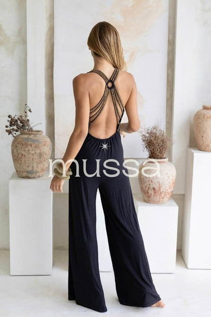 Mono Giselle Negro/Oro