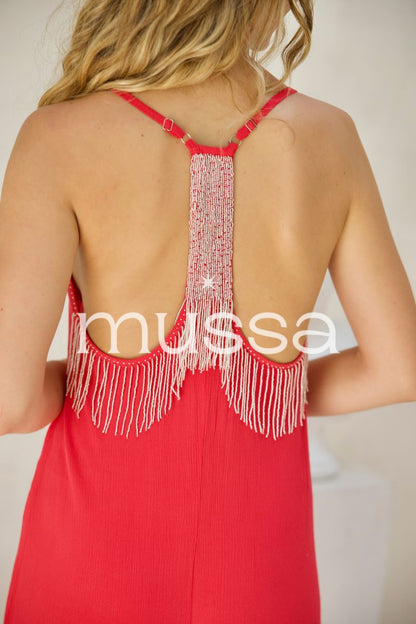 Vestido Alma Coral