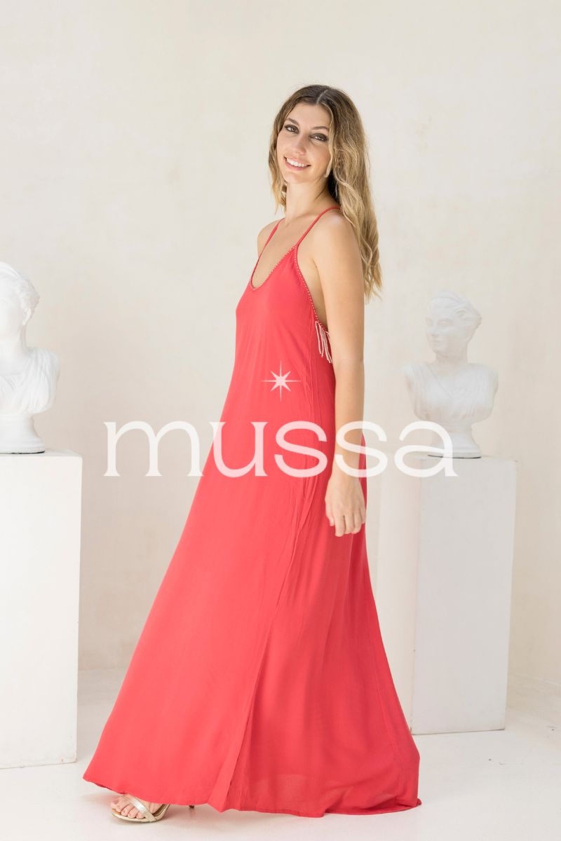 Vestido Alma Coral