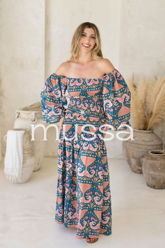 Vestido Lolita Print Rosa