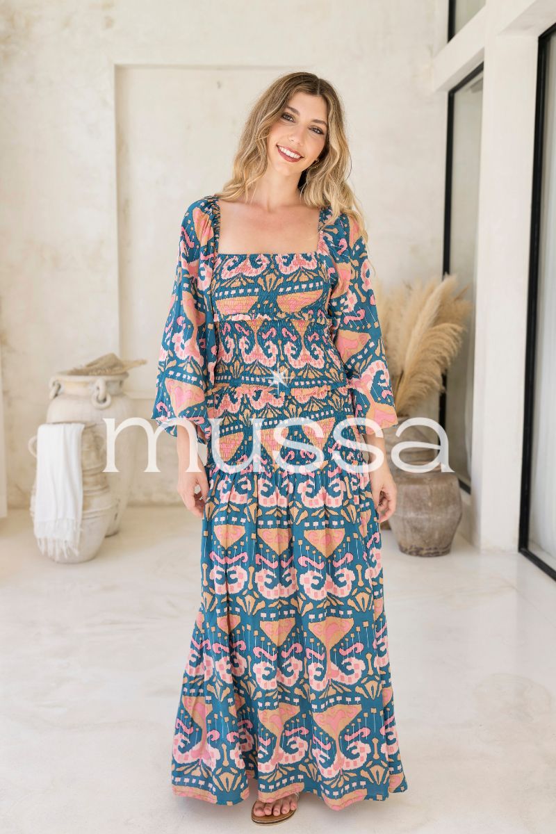 Vestido Lolita Print Rosa