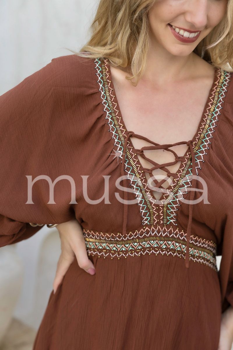 Vestido Toronto Marrón