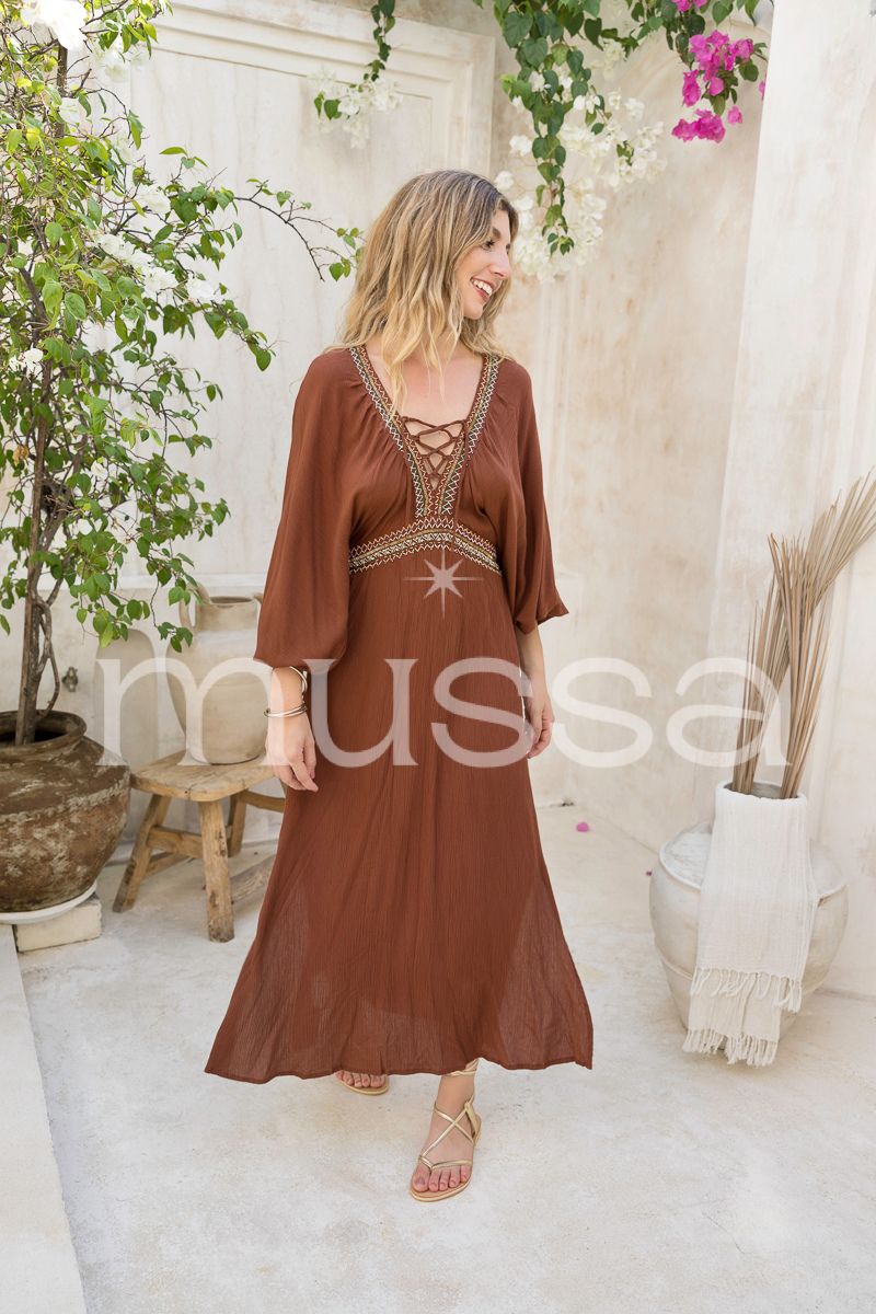 Vestido Toronto Marrón