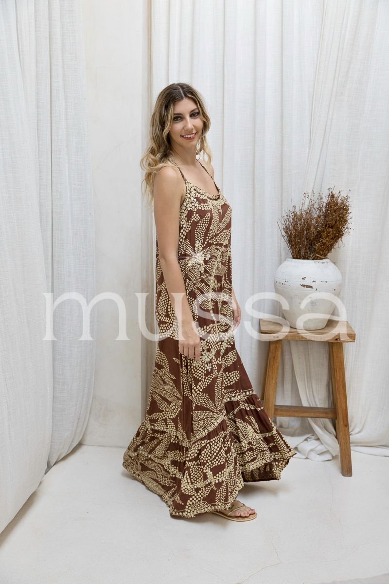 Vestido Oasis Chocolate
