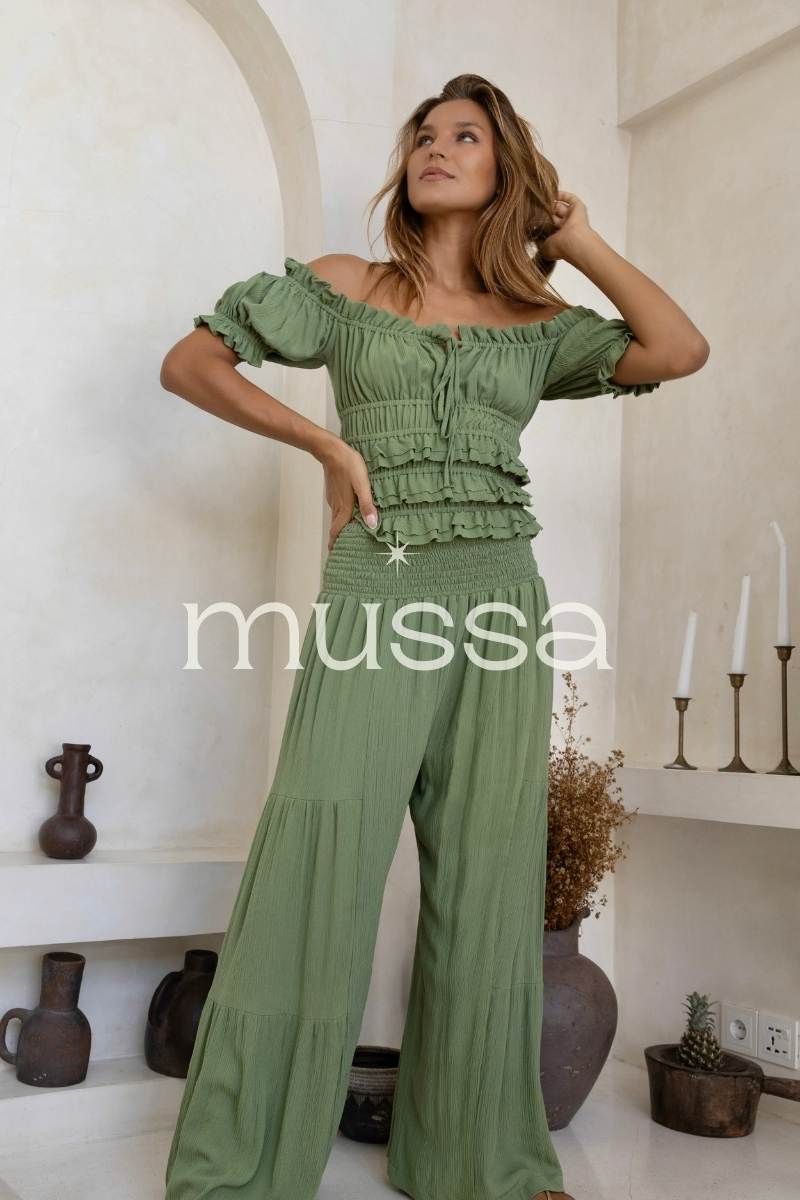 Conjunto Mikono Verde