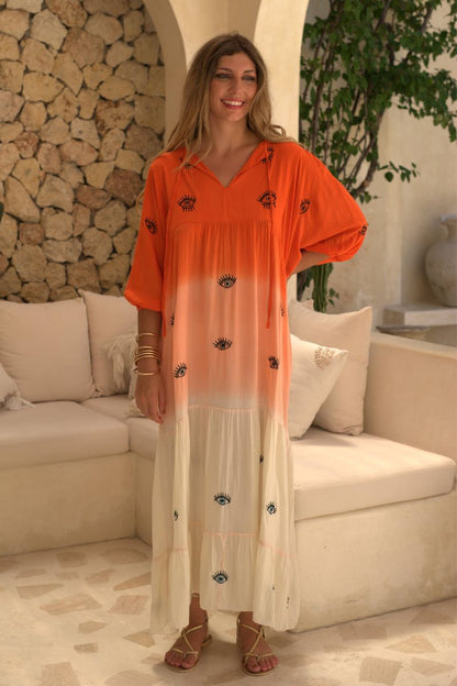 Vestido Naranja Lala