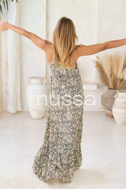 Vestido Oasis Leopardo