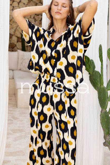 Conjunto París Mostaza