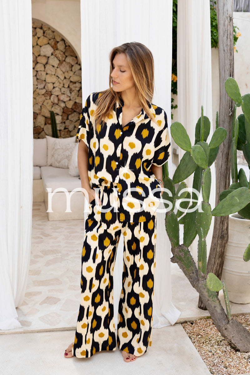 Conjunto París Mostaza