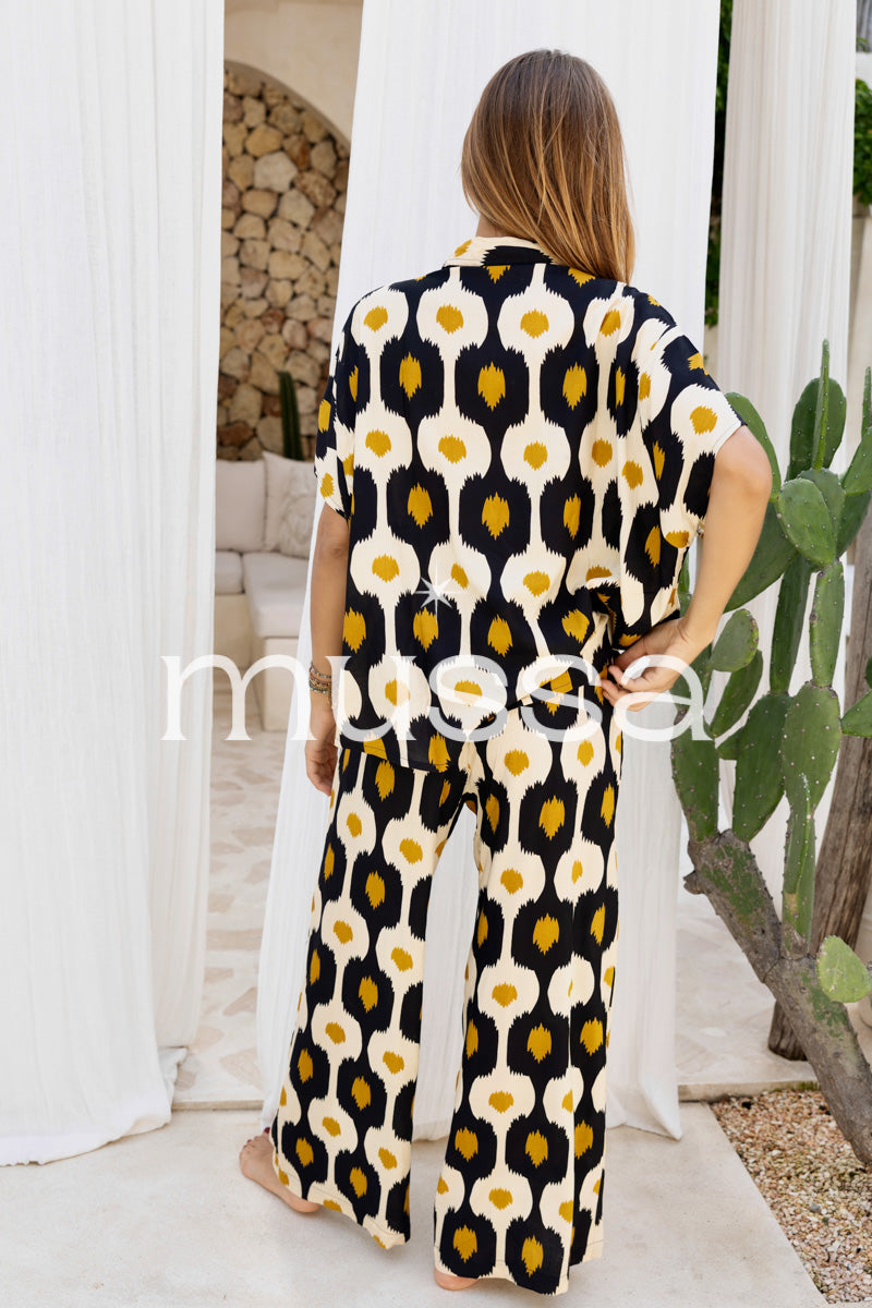 Conjunto París Mostaza