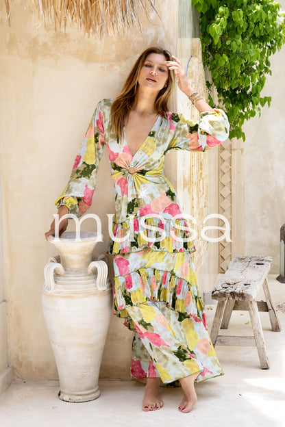 Vestido Tulipa Verde