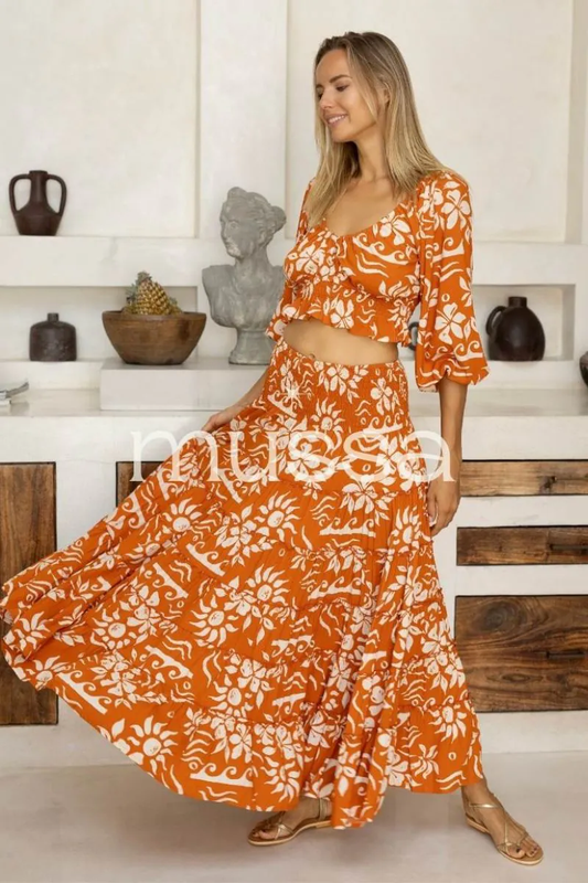 Conjunto Dany Naranja