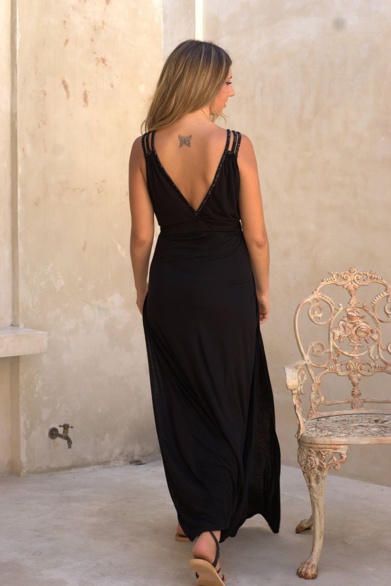 Vestido Braro Negro Negro