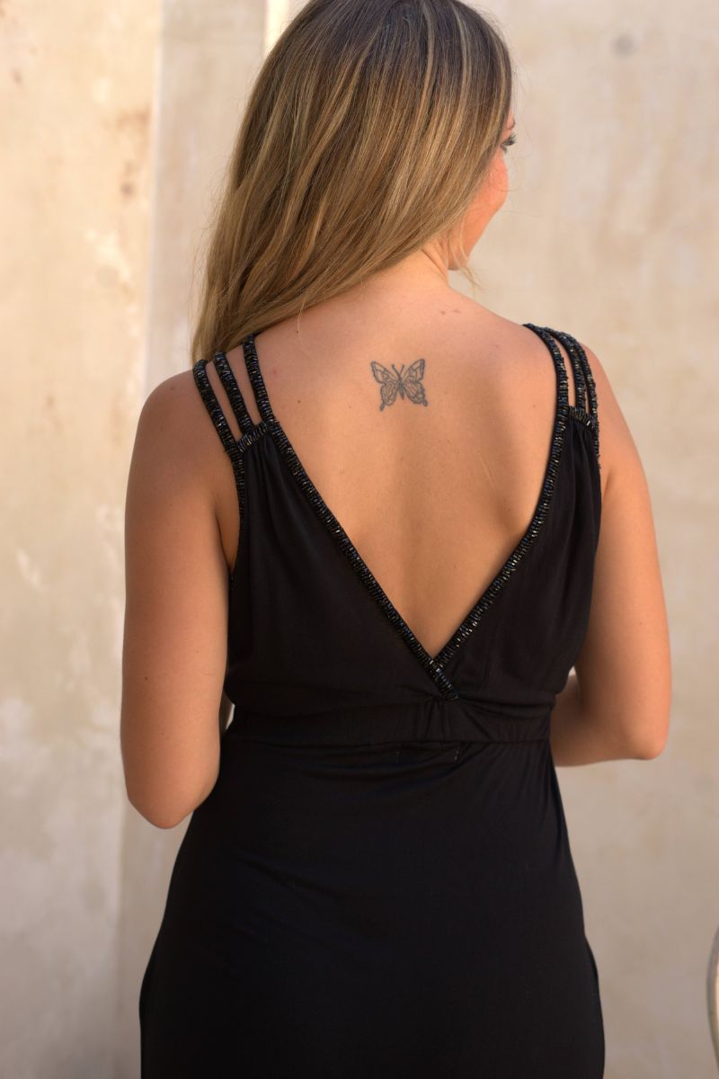 Vestido Braro Negro Negro